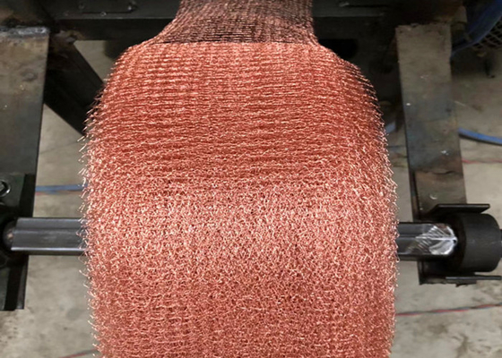 Reutilizables hechos punto revisten la longitud de Mesh Width con cobre 400m m los 30m de la limpieza