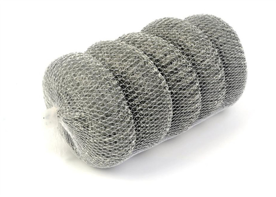 bola de la limpieza de la cocina de 5pcs 20Gram, OEM galvanizado de acero inoxidable de Mesh Scourer