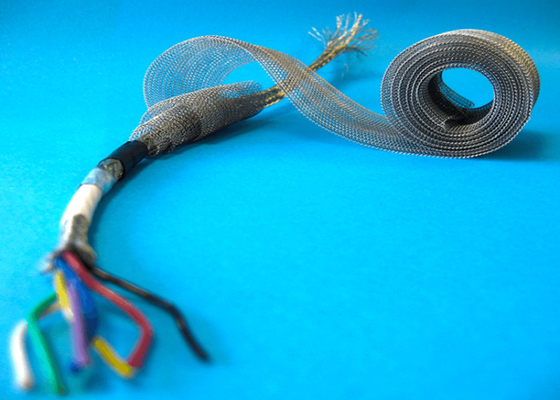 alambre hecho punto WrapShield Mesh Gasket For Shielding EMI Cables de 50m m