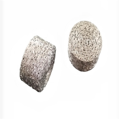 La nieve hace espuma Lance Pure Nickel Knit Wire que la malla 14*10m m modificó al OEM para requisitos particulares para el filtro del túnel de lavado