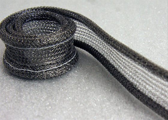 alambre hecho punto 0.10m m Mesh Gaskets For Shielding, resistencia da alta temperatura