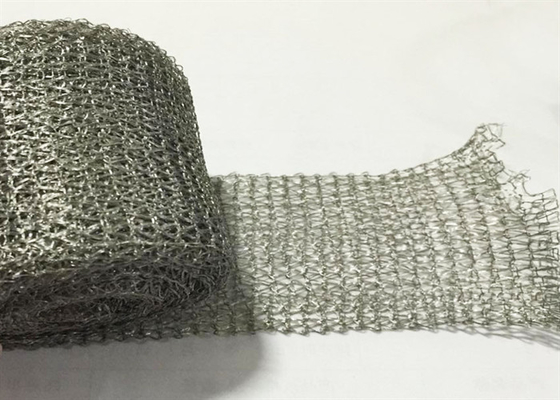 304 316 anchura hecha punto de acero inoxidable de Mesh Tape 25m m del alambre