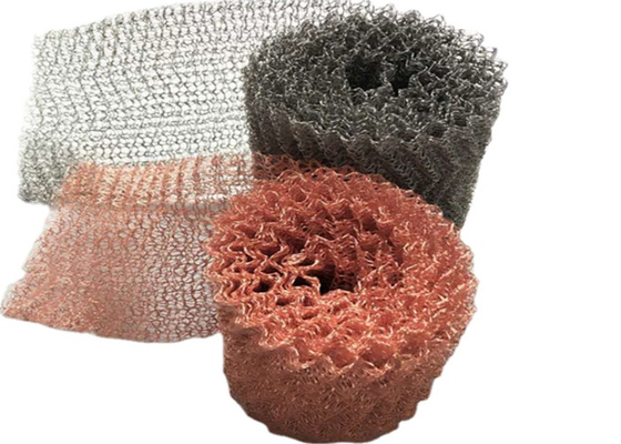 el alambre hecho punto los Ss Mesh Making Demister Pads And de 0.2m m comprimió las juntas