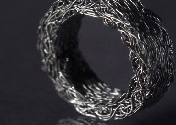 Alambre ultra fino 316 Mesh Washer Dia del Sus 304 25m m para el silenciador del extractor