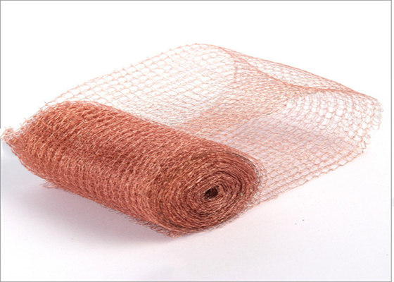 El diámetro de alambre 0,16 milímetros hizo punto el amarillo de cobre de Mesh Width 100m m