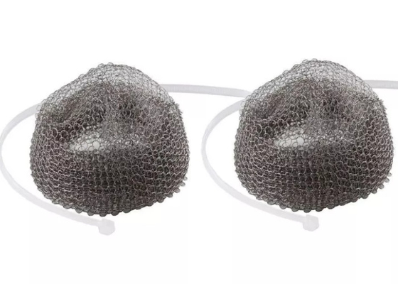 Trampas hechas punto Ss de nylon de la pelusa de Mesh For Washing Machine Laundry del alambre del metal de 11 pulgadas