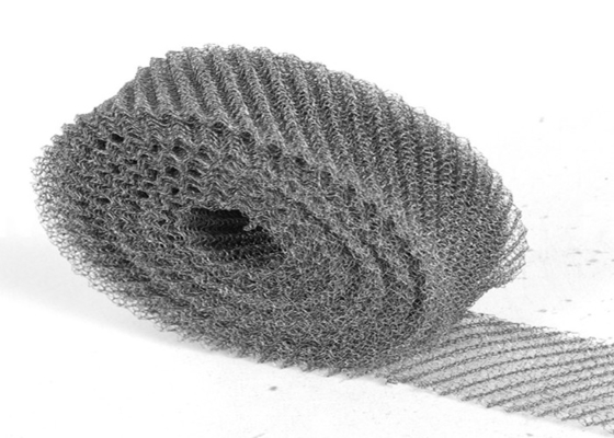 Metal hecho punto que protege tubular de acero inoxidable Mesh Customizable Oem For Filter