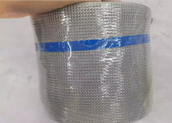 Todo el alambre hecho punto de acero inoxidable Mesh In Rolls Width del metal 250m m para el filtro
