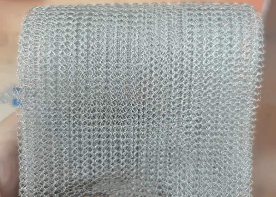Todo el alambre hecho punto de acero inoxidable Mesh In Rolls Width del metal 250m m para el filtro