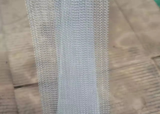 Alambre Mesh With Ripple Corrugated del punto del acero inoxidable 304