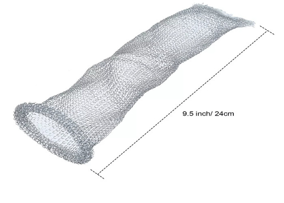 La anchura el diámetro 290m m de 40 milímetros hizo punto trampas de la pelusa de Mesh For Washing Machine Laundry