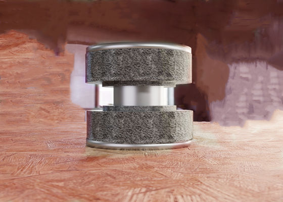 Grueso 10m m de los apagadores Od29mm Id24mm del amortiguador del metal de Sus316l