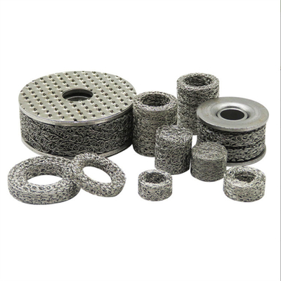 80 mm de longitud 23 mm amortiguadores de cojines metálicos con construcción de acero inoxidable que garantizan un rendimiento óptimo en el sector industrial