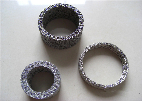 Alrededor del alambre hecho punto de acero inoxidable Mesh Support Vibration Or Shock de 0.018m m