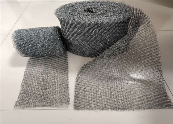 Alambre hecho punto de aluminio Mesh Customized Width malla de la pantalla de filtro de los 25cm - de los 30cm