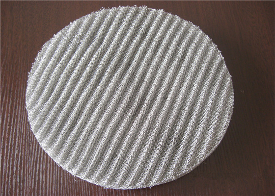 Alambre fino hecho punto Mesh Pad Demister For Sulfuric de Monel