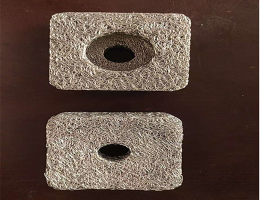 Resistencia a la corrosión alta malla de alambre de punto comprimida para filtración rectangular sus 316 material