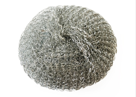 cocina 20g que limpia el alambre de acero inoxidable de fregado de la bola del metal del diámetro 12m m