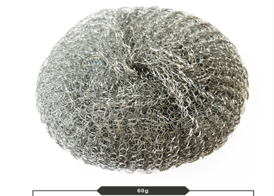 20g galvanizó la limpieza de la bola del alambre de acero, Mesh Scourer Cleaning Ball