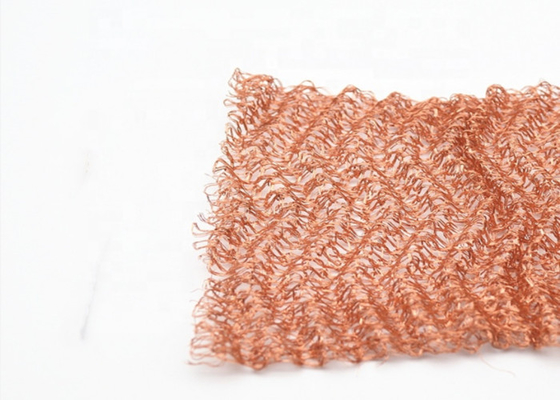Anchura Mesh Rf Emi Shielding de cobre hecho punto los 2.5-60cm