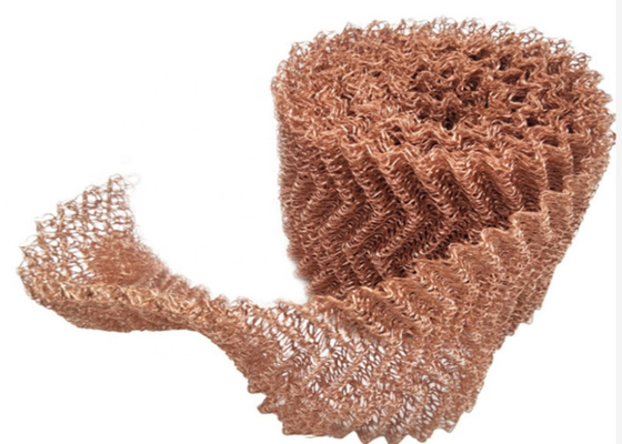 embalaje hecho punto de cobre de 0.23m m 99,9% Mesh Roll For Distillation Column