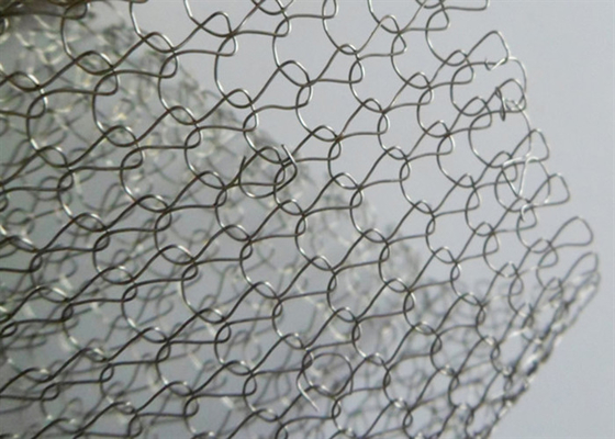 316 310s de acero inoxidables hechos punto enredan la tela de la anchura de los 50cm