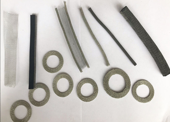 Diámetro de alambre 0,08 - 0,5 mm malla de alambre de punto comprimida para la industria de filtración