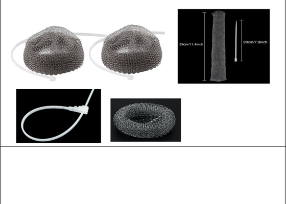 La anchura el diámetro 290m m de 40 milímetros hizo punto trampas de la pelusa de Mesh For Washing Machine Laundry